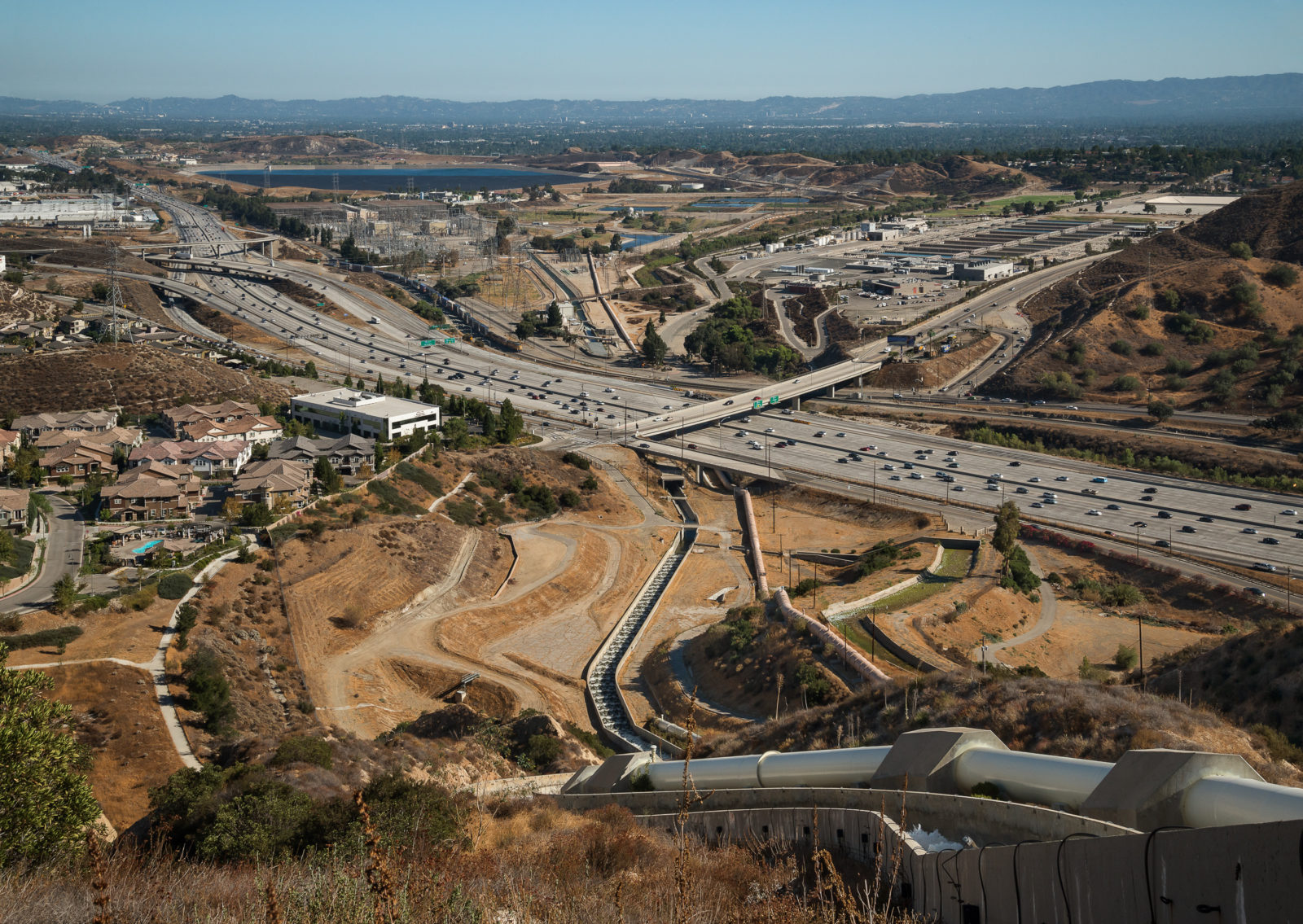 The Los Angeles Aqueduct Cascades San Fernando Valley Ca 2014 Blue Earth Alliance